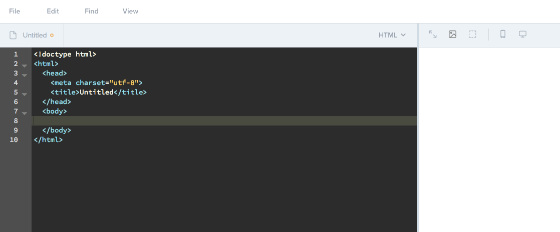 Expanding a Snippet in Builder.