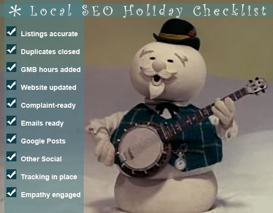 The Local SEO Holiday Checklist – You Could Even Say It Glows
