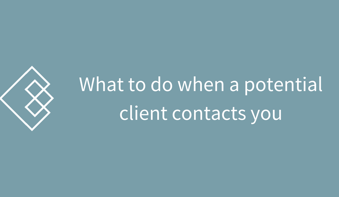 What to Do When a New Potential SEO Client Contacts You