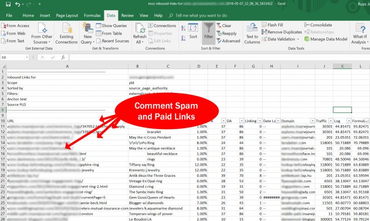 How to Find Bad Backlinks