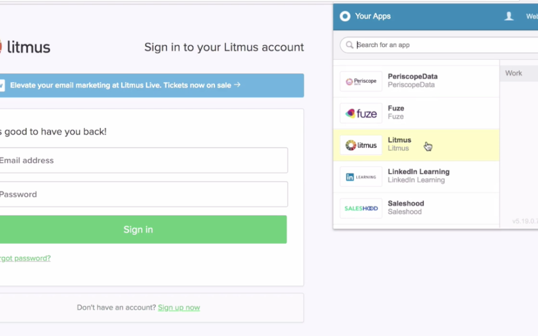 New in Litmus: Single Sign-On with SAML