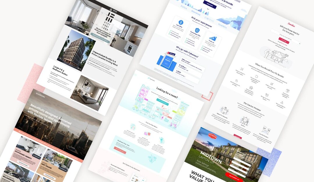 8 Real Estate Landing Page Examples & Why They Convert