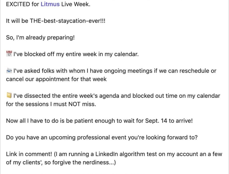 Get Ready for Litmus Live Week (a.k.a. the Best Week Ever)