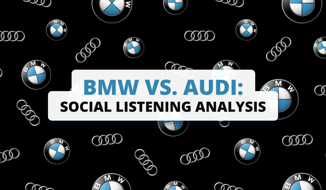 BMW vs. Audi: A brand race [social listening analysis]