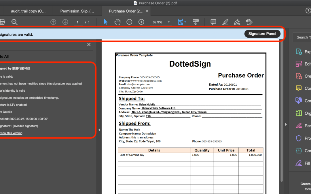SECURE YOUR E-SIGNATURE WITH DIGITAL CERTIFICATES USING DOTTEDSIGN