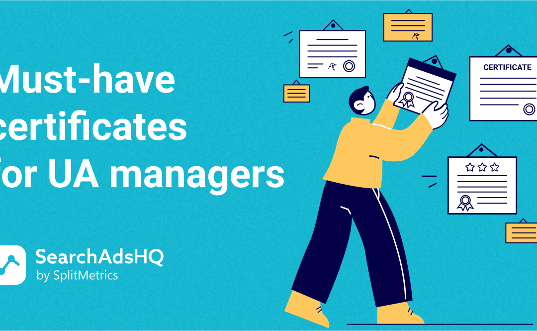 Must-have certificates for UA managers
