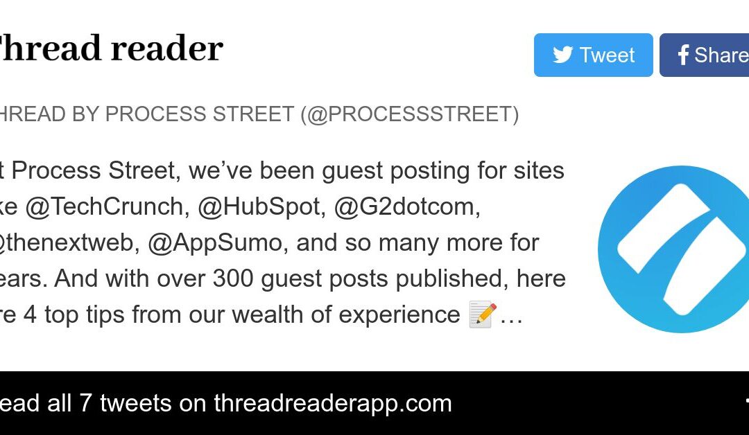 See How Process Street Guest Posted for TechCrunch, HubSpot, G2, and More!