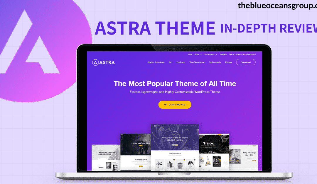 Astra Theme: Best SEO Optimized WordPress Theme