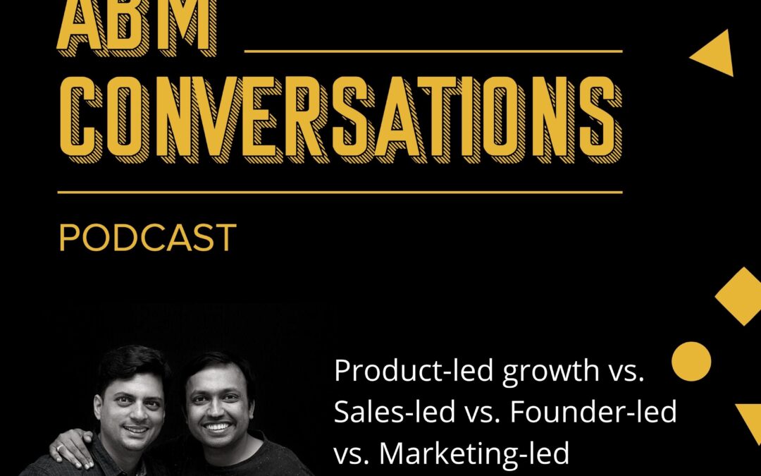 Product-led vs sales-led vs founder-led vs marketing-led growth