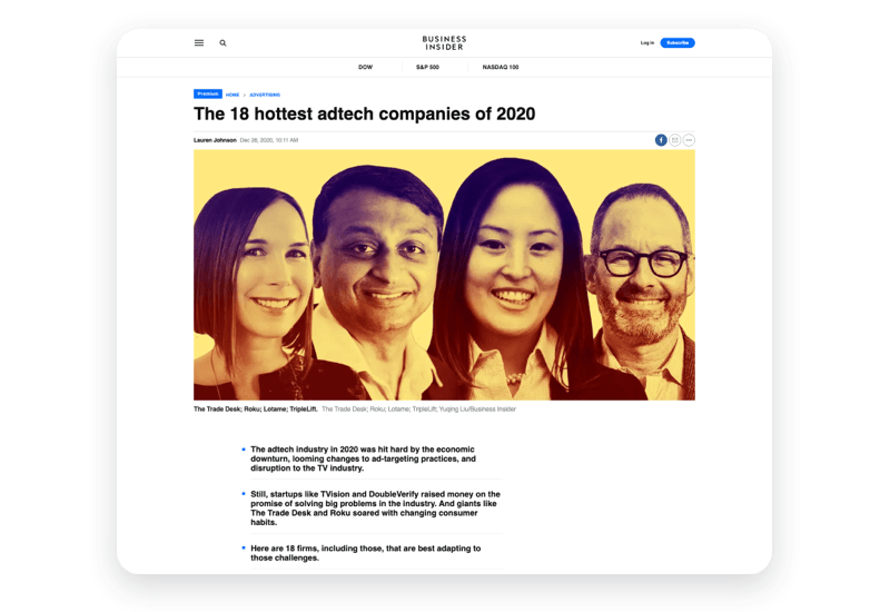 LiveIntent named one of the hottest adtech companies of 2020