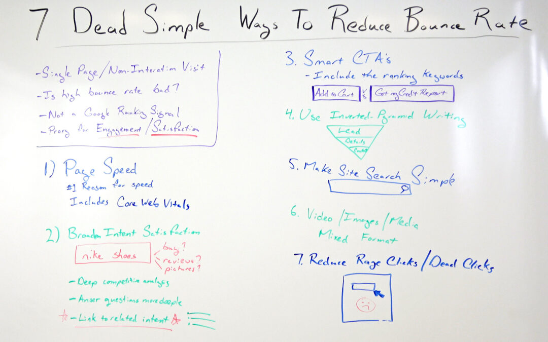 7 Dead Simple Ways to Reduce Bounce Rate