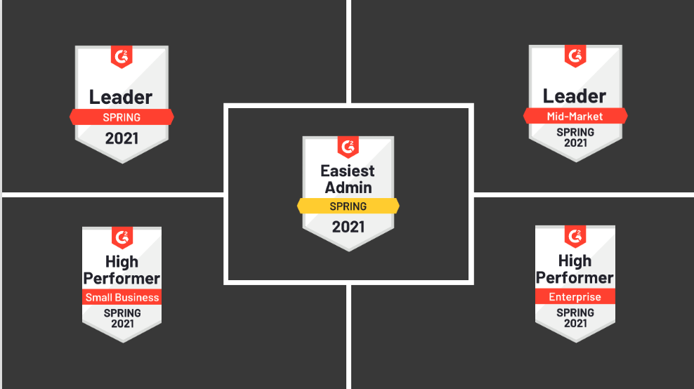 Spring 2021 G2 Badges