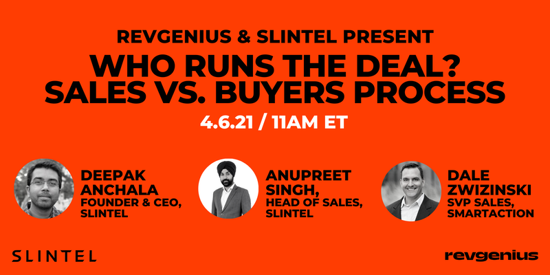 Who Runs the Deal? Sales vs Buyers Process