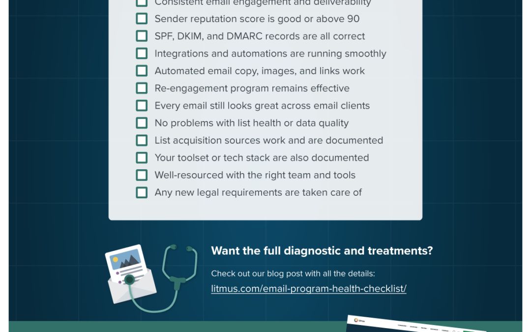 Is Your Email Program Health Great or in Need of Help? [Checklist]