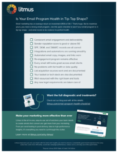 Is Your Email Program Health Great or in Need of Help? [Checklist]