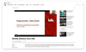 IAB’s Identity solutions townhall: A recap